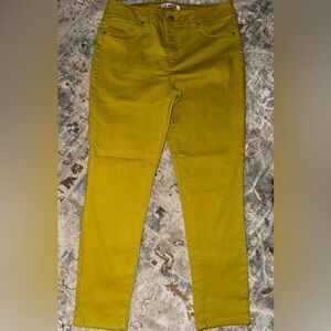 d. jeans Women's Yellow Skinny Jeans